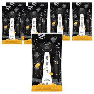 우주쫀득 츄러스쫀드기 호박맛, 70g, 7개