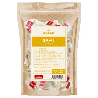 아크바 캐모마일 티, 1.2g, 50개입, 1개