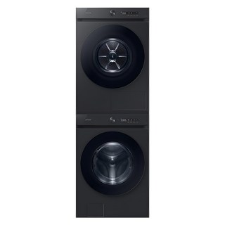 삼성전자 비스포크 그랑데 AI 세탁기 WF24CB8650BV + 건조기 DV17CB6600BV 24kg + 17kg 상단설치키트 방문설치, WF24CB8650BV(세탁기) + DV17CB6600BV(건조기), 블랙캐비어