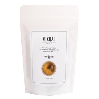 청년농원 저온가공 마테차 삼각티백 – 1g x 50개입 유니마테 청년농원 저온가공 마테차 삼각티백 – 1g x 50개입 유니마테