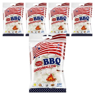바베큐용 마쉬멜로, 525g, 5개