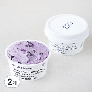 그릭오 블루베리 그릭 요거트 2개입, 100g, 2개