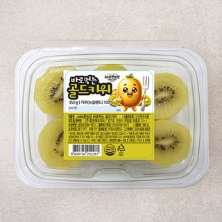 All바른농장 바로먹는 골드키위, 350g, 1개