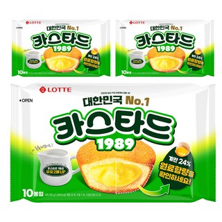롯데카스타드 오리지널, 230g, 3개