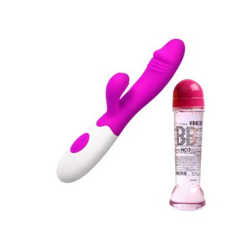 LOVEDOLL 30단 진동 프리티러브 스네피 진동기 바이올렛 + 에이스제약 비비 핫 마사지젤 150ml, 1세트 대표 이미지 - 무선 진동기 추천