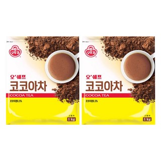 오뚜기 오쉐프 코코아차, 1kg, 1개입, 2개