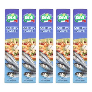 지아 앤쵸비 페이스트, 60g, 5개