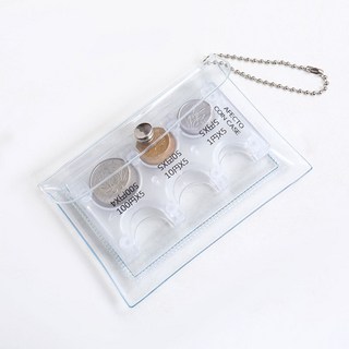 아펙토 일본 동전지갑 + PVC 파우치 1단