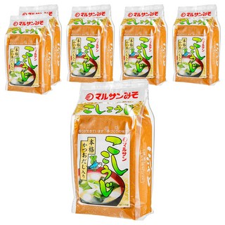 마루산 고시고우지 미소 조미된장, 1kg, 6개