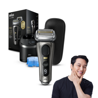 BRAUN 시리즈 9 PRO+ 전기면도기, 9565cc, 그라파이트