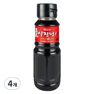 움트리 실장님 추천, 잘 익은 회간장 190g 4개 세트 샘표회간장 움트리 실장님 추천, 잘 익은 회간장 190g 4개 세트 샘표회간장