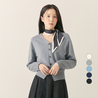 로엠 여성용 브이넥 가디건