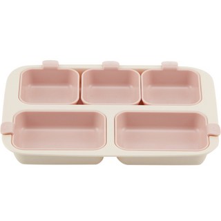 네스틱 원플레이트 바닐라핑크 플레이트 + 미디움볼 2p + 스몰볼 3p