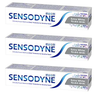 센소다인 엑스트라 화이트 치약