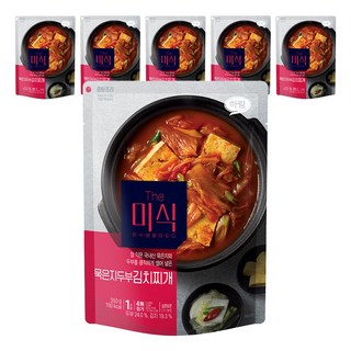 더미식 묵은지두부김치찌개, 350g, 6개