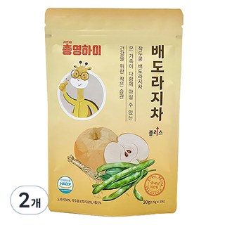 총영하이 배도라지차 플러스, 30g, 2개