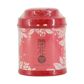 無藏茗茶 工藝花茶 會開花的茶, 真空包裝 維持茶葉新鮮度 添加乾燥鮮花 普洱生茶 千日紅 茉莉花, 8g, 1罐
