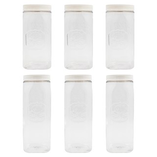 LocknLock 樂扣樂扣 Door Pocket 密封儲物罐組, 1L x 3個 + 1.3L x 3個, 1組