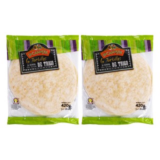 라카나스타 밀 또띠아 25cm, 420g, 2개