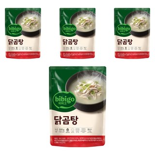 비비고 닭곰탕 500g, 4개