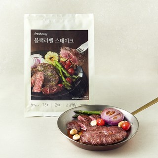 프레시지 블랙라벨 스테이크 2인분, 528g, 1개