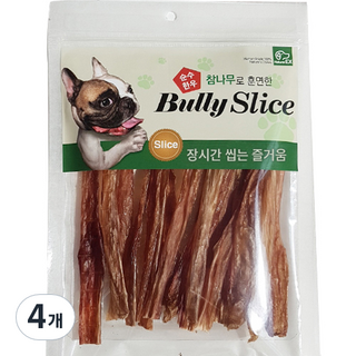 네츄럴이엑스 불리 슬라이스 강아지 건조 간식 소 50g 4개 상품 이미지