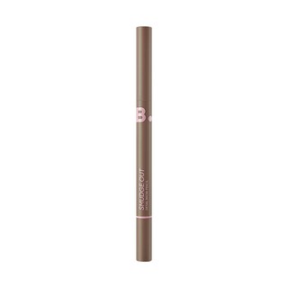 BANILA CO 絲滑斜角眉筆, SMUDGE OUT DETAIL BROW PENCIL, 0.3g, 03 自然棕, 1支