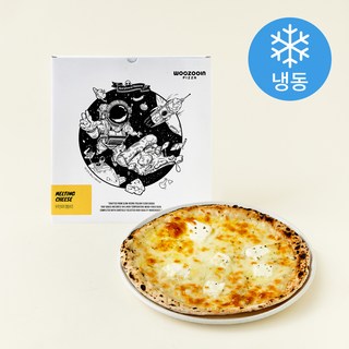 우주인피자 멜팅 치즈 (냉동), 355g, 1개입, 1개