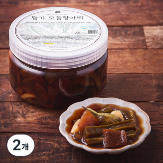담가 순창 한식간장으로 담근 모듬장아찌, 500g, 2개