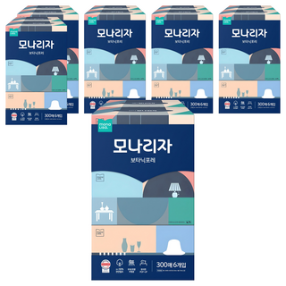모나리자 보타닉포레 천연펄프 미용티슈 2겹, 300매, 36개