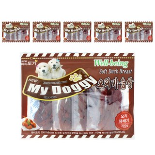 마이도기 강아지 간식 오리꽈배기