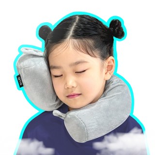지티스 기내용 아동용 목베개 그레이 상품 이미지