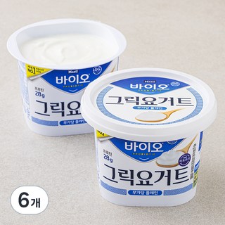 매일바이오 그릭요거트, 400g, 6개