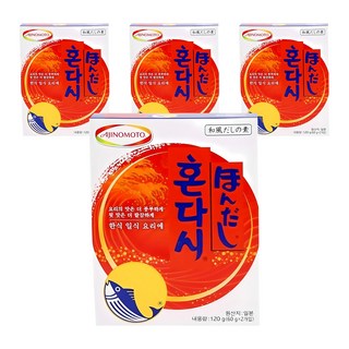 혼다시 조미료, 120g, 4개