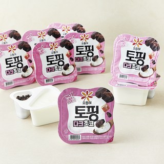 빙그레 요플레 토핑 다크초코 상세 정보
