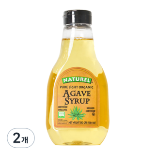 나뚜렐 유기농 아가베시럽, 660g, 2개