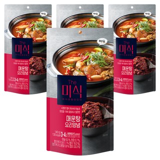더미식 매운탕 양념, 140g, 4개