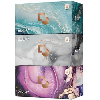 모나리자 부드러운 미용티슈 2겹, 280매, 3개