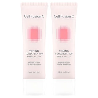 셀퓨전씨 토닝 썬 스크린 100 SPF50+ PA++++, 50ml, 2개