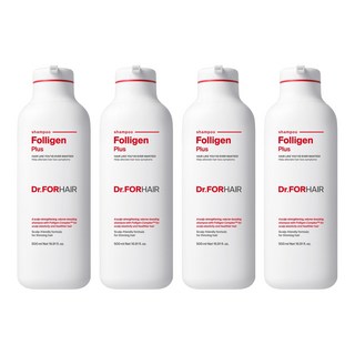 닥터포헤어 탈모증상완화 볼륨강화 폴리젠 플러스 샴푸, 500ml, 4개