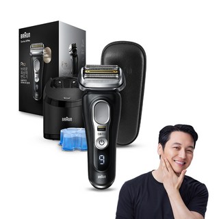 BRAUN 시리즈9 Edge 전기면도기, 9450cc, 블랙