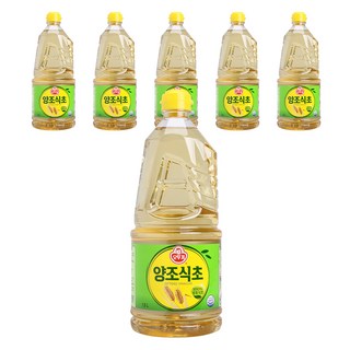 오뚜기 양조식초, 1.5L, 6개