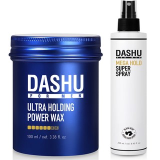 다슈 포맨 프리미엄 울트라 홀딩 파워 헤어 왁스 100ml + 다슈 포맨 프리미엄 메가 홀드 슈퍼 스프레이 250ml, 1개