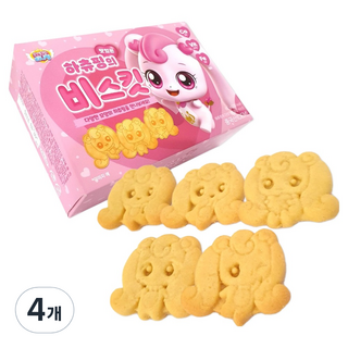 하츄핑의 비스킷, 4개, 65g