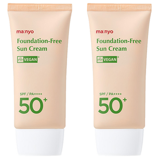 마녀공장 파데프리 선크림 SPF50+ PA++++, 50ml, 2개