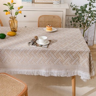 波西 編織奶茶桌布，90*90，沙發布, 90 x 90cm, 波西 奶茶, 1個