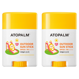 아토팜 야외놀이 유아 선스틱 SPF50+ PA++++, 21g, 2개