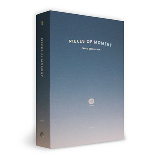 아이코닉 모멘트 포토카드 앨범 4단 콜렉트북 바인더, 04 Deep blue, 40매