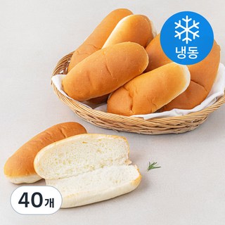 곰곰 핫도그용빵 (냉동), 55g, 20개입, 2개