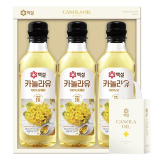 백설 카놀라유 선물세트 2호 + 쇼핑백 1세트 상품 이미지